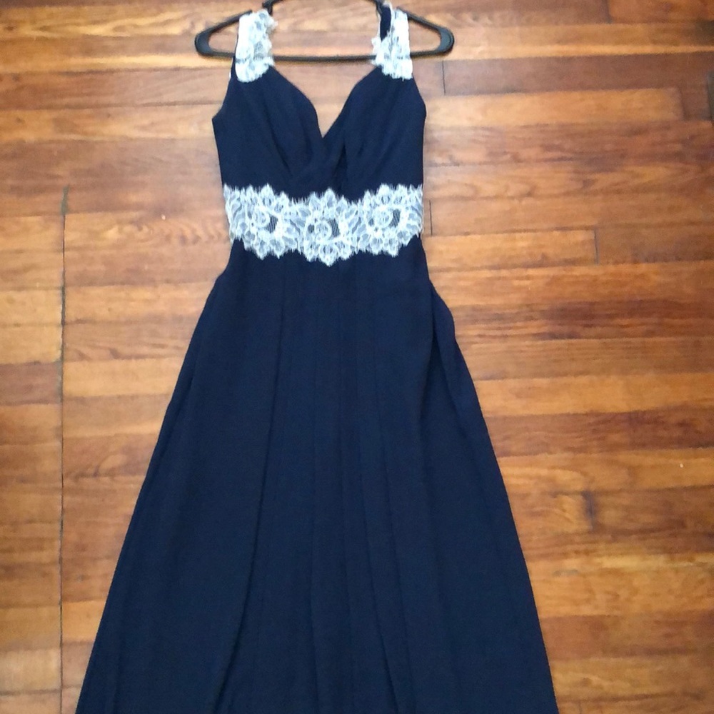 Navy Bridesmaids Gown  Sorella Vita brand size 6